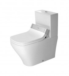 DURAVIT - DuraStyle WC kombi misa pre SensoWash, Vario odpad, s HygieneGlaze, alpská biela (2156592000)