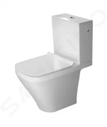 DURAVIT - DuraStyle WC kombi misa, spodný odpad, s WonderGliss, alpská biela (21620900001)