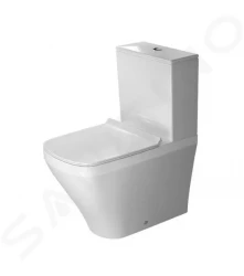 DURAVIT - DuraStyle WC kombi misa, Vario odpad, s HygieneGlaze, alpská biela (2155092000)