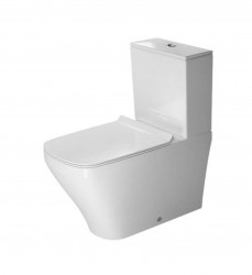 DURAVIT - DuraStyle WC kombi misa, Vario odpad, s HygieneGlaze, alpská biela (2156092000)