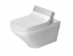 DURAVIT - DuraStyle Závesné WC pre SensoWash, Rimless, s HygieneGlaze, alpská biela (2542592000)