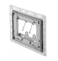 DURAVIT - DuraSystem Montážny rámik pre tlačidlo splachovania WC, biela (WD6001011000)