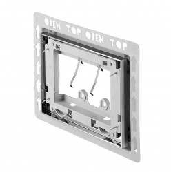 DURAVIT - DuraSystem Montážny rámik pre tlačidlo splachovania WC, chróm (WD6001021000)