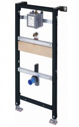DURAVIT - DuraSystem Predstenová inštalácia pre pisoár, 115 cm, pre podomietkový tlakový splachovač (WD3004000000)