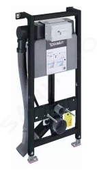 DURAVIT - DuraSystem Predstenová inštalácia pre závesné WC, 115 cm, odsávanie zápachu, hygienické splachovanie (WD1014000000)