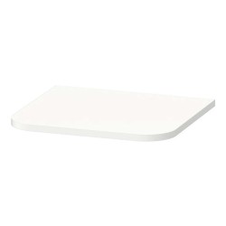 DURAVIT - Happy D.2 Plus Krycia doska na skrinku, biela satén mat (HP030003636)