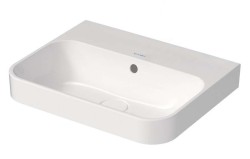 DURAVIT - Happy D.2 Plus Umývadlo na dosku, 60x46 cm, biela (2360600060)