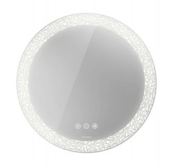 DURAVIT - Happy D.2 Plus Zrkadlo, priemer 70 cm, s LED osvetlením a vyhrievaním (HP7485G00000000)