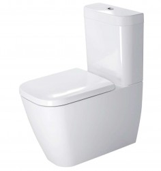 DURAVIT - Happy D.2 WC kombi misa, Vario odpad, s HygieneGlaze, biela (2134092000)