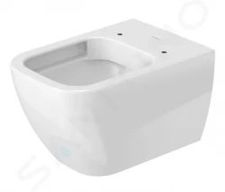DURAVIT - Happy D.2 Závesné WC, Rimless, HygieneGlaze, biela (2222092000)