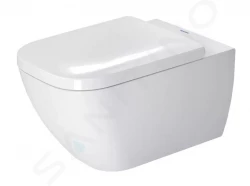 DURAVIT - Happy D.2 Závesné WC, s HygieneGlaze, biela (2221092000)