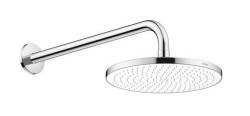 DURAVIT - Hlavová sprcha, priemer 23 cm, MinusFlow, chróm/biela (UV0752002005)