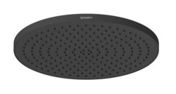 DURAVIT - Hlavová sprcha, priemer 23 cm, MinusFlow, matná čierna (UV0662017046)