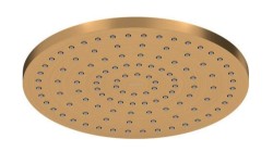 DURAVIT - Hlavová sprcha, priemer 25 cm, MinusFlow, kefovaný bronz (UV0662018004)