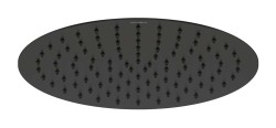 DURAVIT - Hlavová sprcha, priemer 30 cm, matná čierna (UV0660020046)