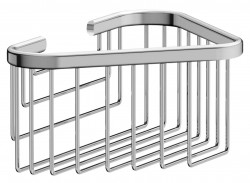 DURAVIT - Karree Drôtená polička, rohová, chróm (0099731000)