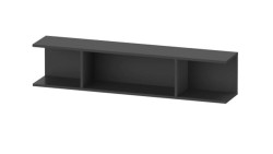 DURAVIT - Ketho.2 Skrinka policová, 17x80x15 cm, grafit mat (K21208049490000)