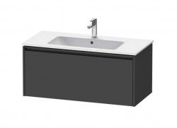DURAVIT - Ketho.2 Umývadlová skrinka, 44x101x48 cm, 1 zásuvka, grafit mat (K25064049490000)