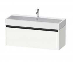 DURAVIT - Ketho.2 Umývadlová skrinka, 44x118x46 cm, 1 zásuvka, matná biela (K25079018180000)
