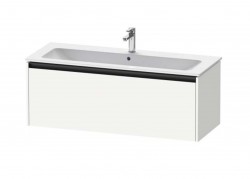 DURAVIT - Ketho.2 Umývadlová skrinka, 44x121x48 cm, 1 zásuvka, matná biela (K25065018180000)