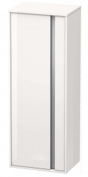 DURAVIT - Ketho Skrinka vysoká 132x50x36 cm, ľavá, lesklá biela (KT1267L2222)