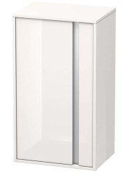 DURAVIT - Ketho Skrinka vysoká 88x50x36 cm, ľavá, lesklá biela (KT1266L2222)