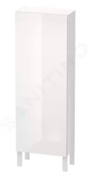 DURAVIT - L-Cube Skrinka vysoká 1320x500x243 mm, ľavá, lesklá biela (LC1169L2222)