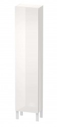 DURAVIT - L-Cube Skrinka vysoká 176x40x24 cm, pravá, lesklá biela (LC1170R2222)