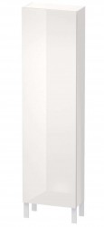 DURAVIT - L-Cube Skrinka vysoká 176x50x24 cm, pravá, lesklá biela (LC1171R2222)