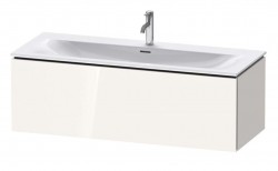DURAVIT - L-Cube Umývadlová skrinka 40x102x48 cm, 1 zásuvka, lesklá biela (LC613802222)