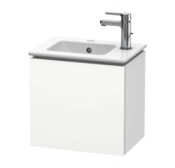 DURAVIT - L-Cube Umývadlová skrinka, 40x42x29 cm, pánty vľavo, biela mat (LC6272L1818)
