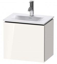 DURAVIT - L-Cube Umývadlová skrinka 40x44x31 cm, pravá, 1 dvierka, lesklá biela (LC6133R2222)