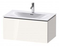 DURAVIT - L-Cube Umývadlová skrinka 40x82x48 cm, 1 zásuvka, lesklá biela (LC613702222)