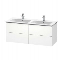 DURAVIT - L-Cube Umývadlová skrinka, 55x129x48 cm, 4 zásuvky, biela mat (LC625901818)