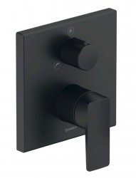 DURAVIT - Manhattan Batéria pod omietku, na 2 spotrebiče, matná čierna (MH5210012046)