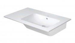 DURAVIT - ME by Starck Asymetrické umývadlo, 83x49 cm, biela (2346830060)