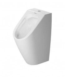 DURAVIT - ME by Starck Pisoár, horný prívod vody, Rimless, s HygieneGlaze, alpská biela (2815302000)