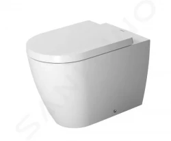 DURAVIT - ME by Starck Stojace WC, zadný odpad, s WonderGliss, alpská biela (21690900001)