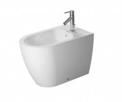 DURAVIT - ME by Starck Stojaci bidet s prepadom, matná biela (2289103200)