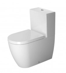 DURAVIT - ME by Starck WC kombi misa, Vario odpad, s WonderGliss, alpská biela (21700900001)