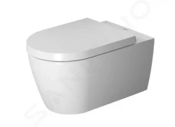 DURAVIT - ME by Starck Závesné WC, doska SoftClose, Rimless, alpská biela (45290900A1)
