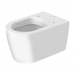 DURAVIT - ME by Starck Závesné WC, HygieneGlaze, WonderGliss, matná biela (252809AC00)