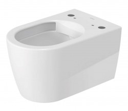 DURAVIT - ME by Starck Závesné WC Rimless pre bidetovú dosku SensoWash, HygieneGlaze, biela (2529592000)