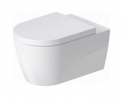 DURAVIT - ME by Starck Závesné WC s HygieneFlush, Rimless, HygieneGlaze, biela (2579092000)