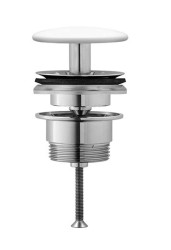 DURAVIT - Neuzatvárateľný umývadlový výpust 1 1/4, biela (0050780000)
