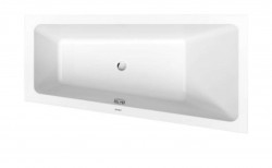 Duravit No.1 Vaňa asymetrická, 150x80 cm, pravá, biela (700505000000000)