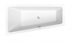 Duravit No.1 Vaňa asymetrická, 160x85 cm, ľavá, biela (700506000000000)
