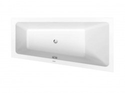 Duravit No.1 Vaňa asymetrická, 160x85 cm, pravá, biela (700507000000000)