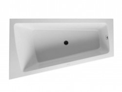 DURAVIT - Paiova Vaňa asymetrická, 170x100 cm, s panelom, ľavá, biela (700264000000000)