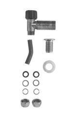 DURAVIT - Příslušenství Montážna súprava ku splachovacej nádržke, chróm (0075081000)